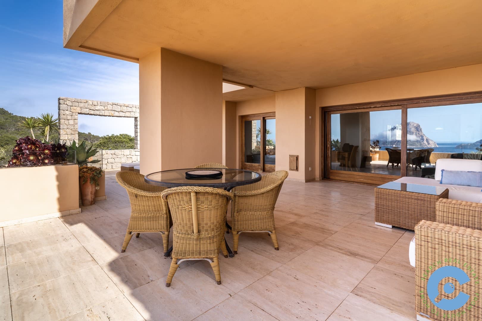 Penthouse met prachtig zicht op Es Vedra 5