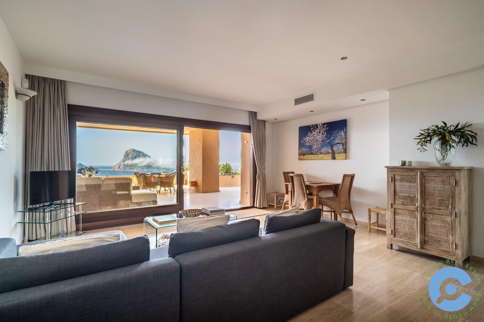 Penthouse met prachtig zicht op Es Vedra 9