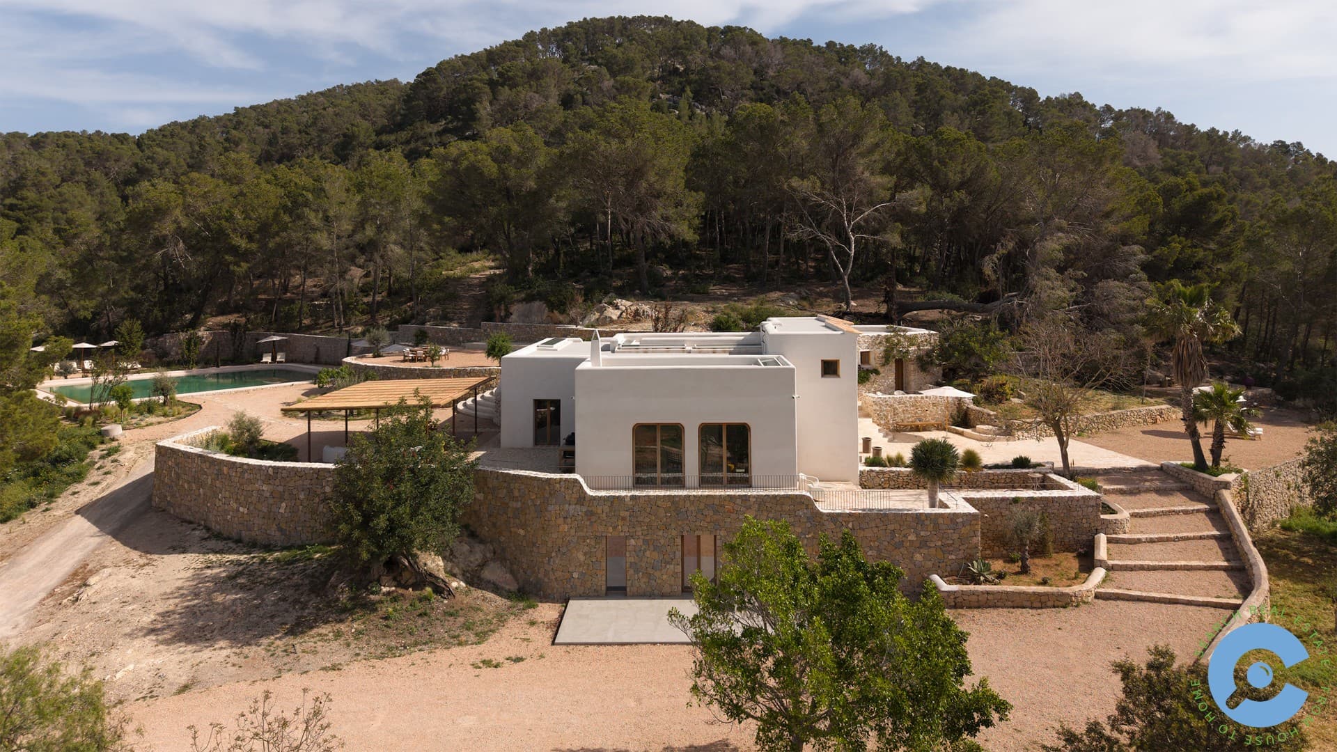 Modern gerestaureerde Ibiza finca uit 1700 18