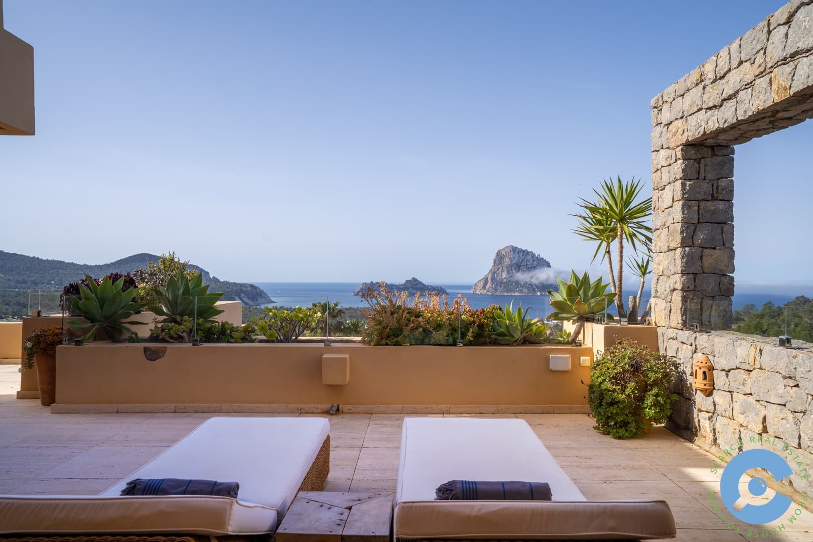 Penthouse met prachtig zicht op Es Vedra
